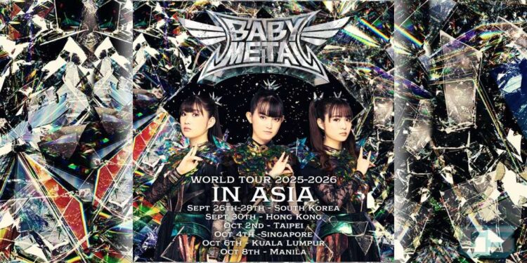BABYMETAL World Tour 2025-2026 Bakal Singgah Di Malaysia!
