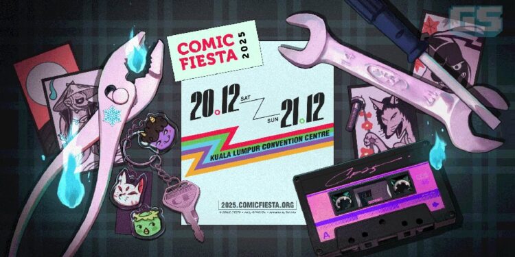 Tarikh Comic Fiesta 2025 Diumumkan, Hujung Minggu Penuh Budaya ACG!