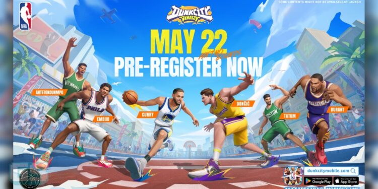 NetEase Umum Dunk City Dynasty: Pelancaran 22 Mei, Kolaborasi Kendrick Perkins & Giveaway Menarik!
