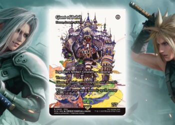 Previu Kad Giant of Babil – Sentuhan Yoshitaka Amano Dalam Magic: The Gathering Final Fantasy