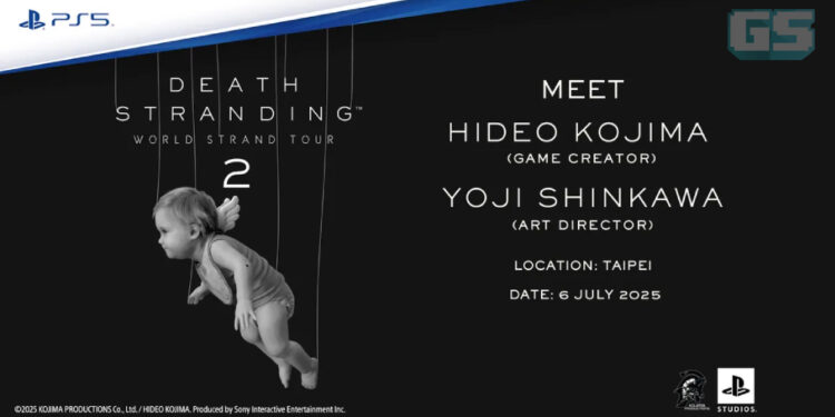 Peminat Malaysia Berpeluang Temu Hideo Kojima & Yoji Shinkawa Di Death Stranding World Strand Tour 2!