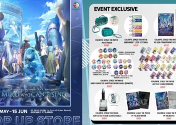 COLORFUL STAGE The Movie: A Miku Who Can’t Sing Pop-Up Store Bakal Menyapa Peminat di Sunway Pyramid!