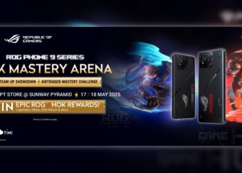 Siri ROG Phone 9 Meriahkan HOK Mastery Arena di Sunway Pyramid – Jom Sertai Acara!