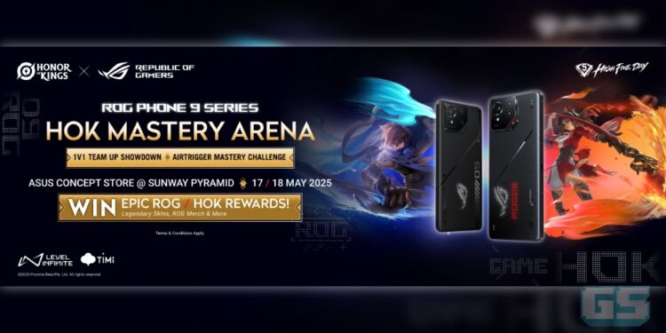 Siri ROG Phone 9 Meriahkan HOK Mastery Arena di Sunway Pyramid – Jom Sertai Acara!
