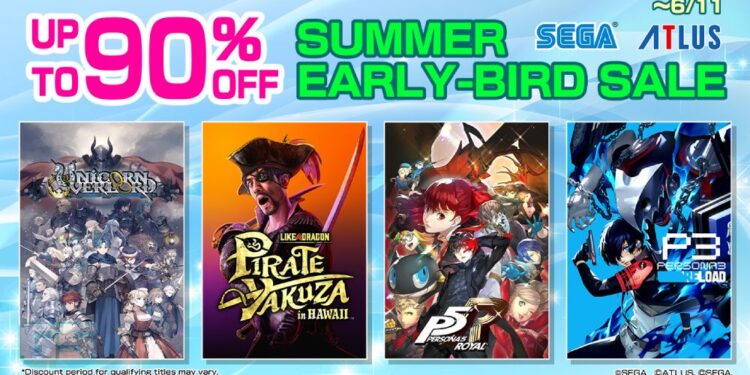 SEGA Summer Early-Bird Sale Tawar Diskaun Hingga 90% Di PS Store!