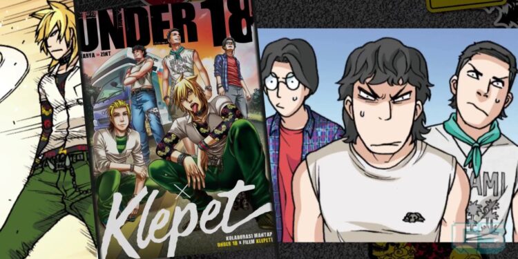 Under 18 x KLEPET – Kolaborasi Komik Terbaru Gempak Starz & Filem Lokal