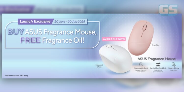 ASUS Malaysia Melancarkan ‘Fragrance Mouse’ Pertama di Dunia Dengan Tawaran Eksklusif Beli-Satu-Percuma-Satu!