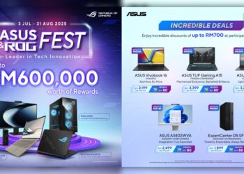 ASUS Malaysia Umum ASUS & ROG Fest 2025 – Diskaun Besar & Ganjaran Menarik!