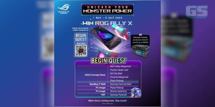 Menangi ROG Ally X & Hadiah Eksklusif Lain, Dengan Bermain Monster Hunter Wilds Bersama ASUS ROG