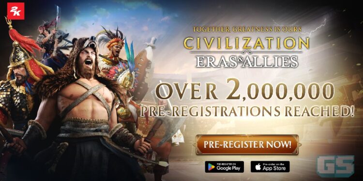 Civilization: Eras & Allies Melepasi 2 Juta Pra-Pendaftaran Sebelum Pelancaran Asia