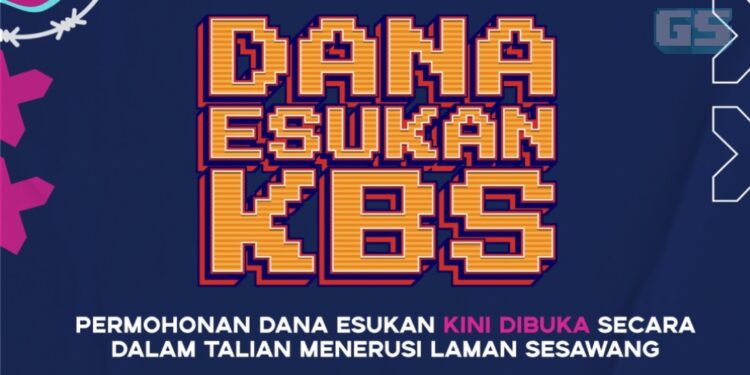Permohonan Dana e-Sukan KBS 2025 Kini Dibuka, Jumlah Peruntukan Sebanyak RM1.5 juta