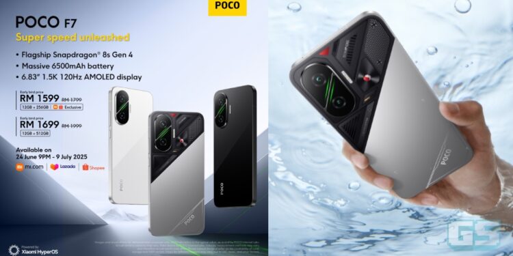 POCO F7 Kini Di Malaysia, Harga Early Bird Bermula RM 1,599!