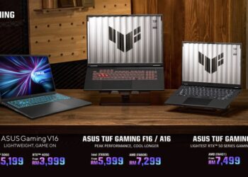 ASUS Malaysia Melancarkan Laptop TUF Gaming Baharu, Dilengkapi GPU RTX 50 Series!