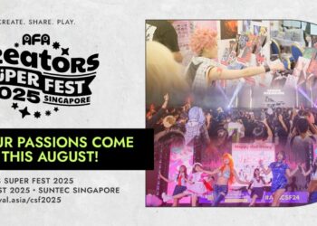 AFA Creators Super Fest 2025 Kembali Ke Singapura – Lokasi Baharu Dengan Lineup Hebat!