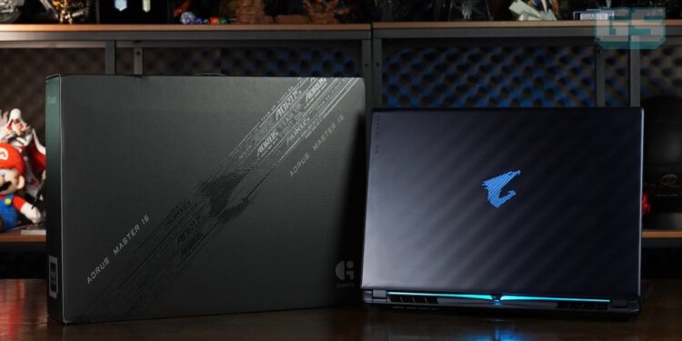 Reviu AORUS Master 16 (BYH) – Pilihan Hebat Untuk Prestasi Gaming Tanpa Kompromi!