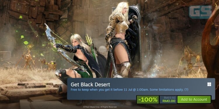 Black Desert Ditawarkan Percuma Di Steam Sehingga 11 Julai – Peluang Emas Untuk Pemain PC