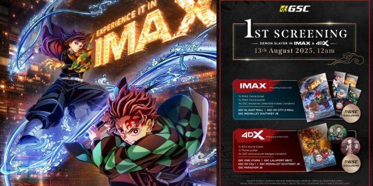 Fan Screening ‘Demon Slayer: Infinity Castle’ Bermula 13 Ogos – Tiket Kini Dibuka Dengan Cenderahati Eksklusif!