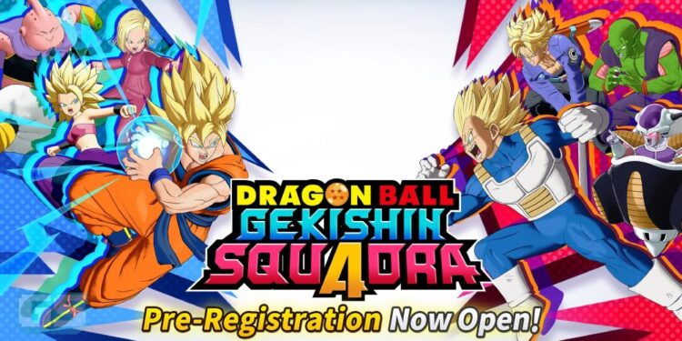 Dragon Ball Gekishin Squadra Buka Pra-Pendaftaran, Hadiah Termasuk Watak Percuma!