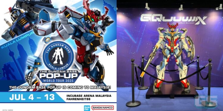 Gundam Base World Tour Pop-up Malaysia Bermula – Alami Pengalaman Gunpla Serba Eksklusif!