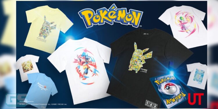 UNIQLO Umum Kolaborasi Sulung Bersama Pokémon Trading Card Game!