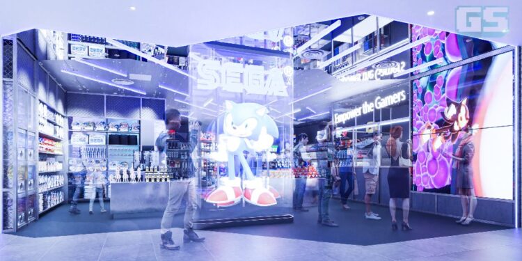 SEGA STORE TOKYO Dibuka di Shibuya, Membawa Barangan Eksklusif & Pengalaman Imersif