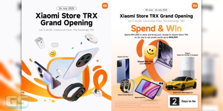 Xiaomi Bakal MemBuka Kedai Flagship Terbesar Di The Exchange TRX!