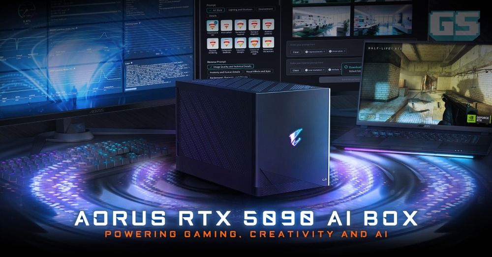 GIGABYTE Melancarkan AORUS RTX 5090 AI BOX, Membawa Kuasa Desktop “Liquid-Cooling” Ke Laptop Anda!