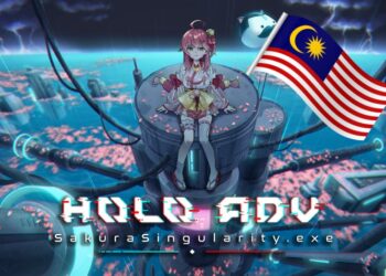 Game hololive Pertama Dari Malaysia, ‘Holo ADV: SakuraSingularity.exe’, Akan Dilancarkan Tahun Ini!