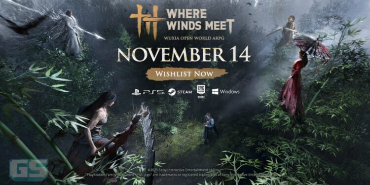 RPG Wuxia ‘Where Winds Meet’ Umumkan Pelancaran Global Pada November Untuk PS5 & PC