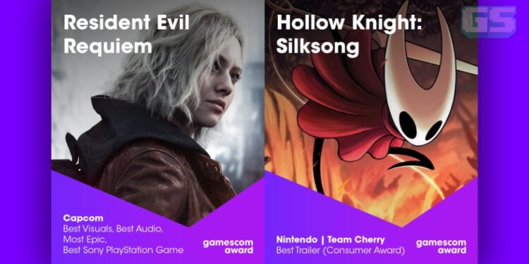 Resident Evil Requiem Dominasi Gamescom Awards 2025, Juga Dinobatkan Barisan Game Terbaik