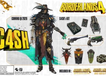 Gearbox Mendedahkan C4SH, Vault Hunter Terbaharu Borderlands 4 Selepas Pelancaran