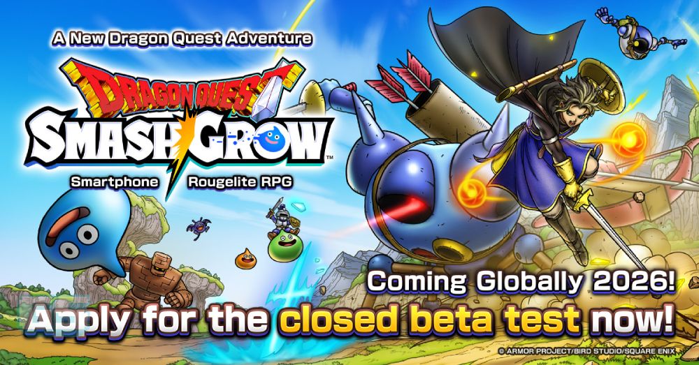 Dragon Quest Smash/Grow Diumumkan Untuk Mobile, Pelancaran Global Pada 2026