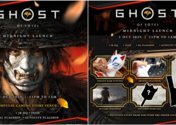 Impulse Gaming Anjurkan ‘Ghost of Yōtei Midnight Launch’ Pada 1 Oktober