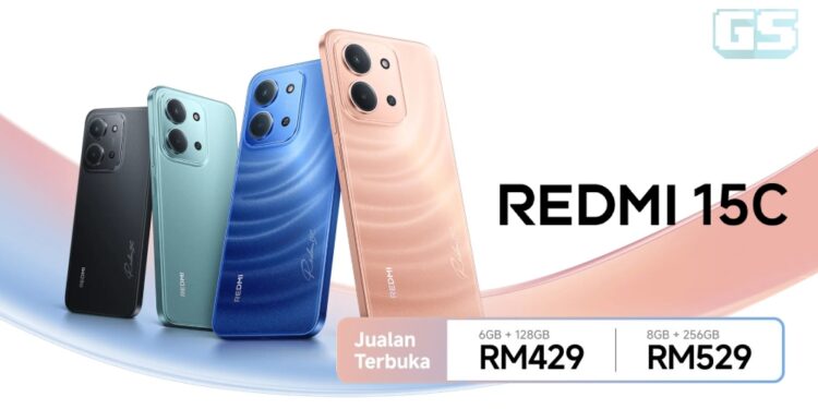 Xiaomi Lancar REDMI 15C di Malaysia, Tawar Kuasa Sepanjang Hari dengan Harga Bermula RM 429