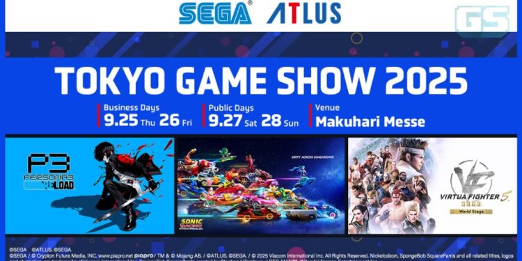 SEGA/ATLUS Umumkan Barisan Game Untuk Tokyo Game Show 2025, Dipimpin Sonic Racing: CrossWorlds & Persona 3 Reload