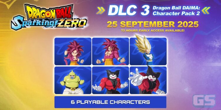 Dragon Ball: Sparking ZERO ‘DAIMA Character Pack 2’ Akan Tiba 25 September, Menampilkan Goku SSJ4 & Vegeta SSJ3