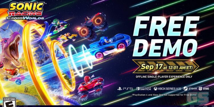 Sonic Racing: CrossWorlds Akan Sediakan Demo Singleplayer Sebelum Pelancaran Rasmi