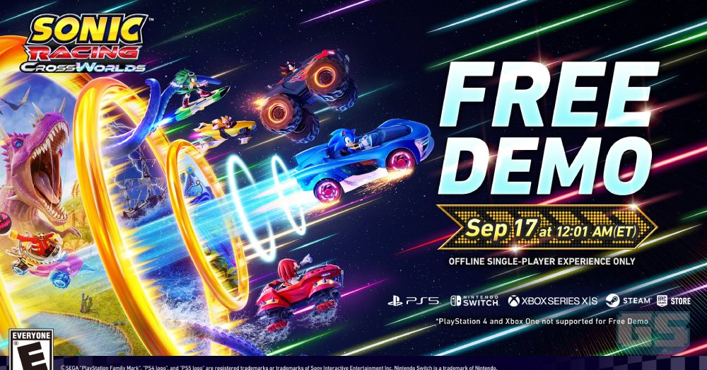 Sonic Racing: CrossWorlds Akan Sediakan Demo Singleplayer Sebelum Pelancaran Rasmi