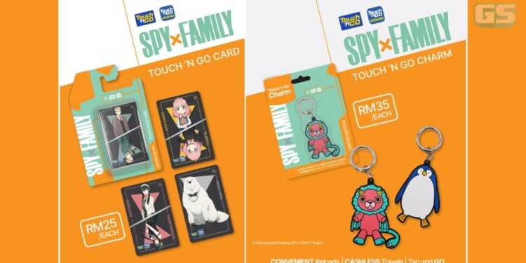 Koleksi Edisi Terhad SPY x FAMILY x Touch ‘n Go Kini Rasmi di Malaysia!