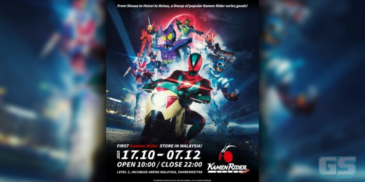 Henshin! Kedai Rasmi Kamen Rider Bakal Dibuka Di Malaysia!