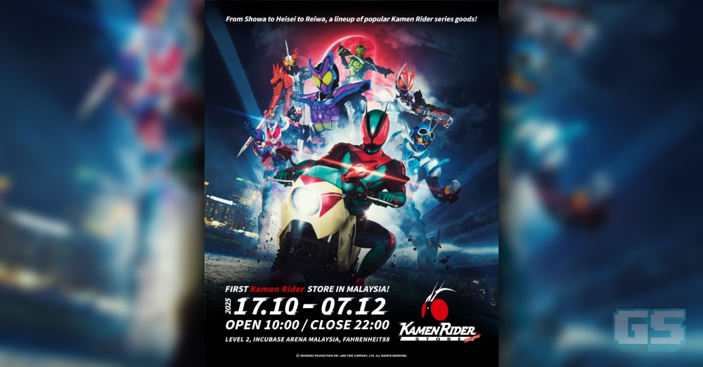 Henshin! Kedai Rasmi Kamen Rider Bakal Dibuka Di Malaysia!