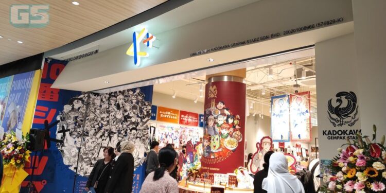Kadokawa Gempak Starz Membuka K+, Kedai Fizikal Pertamanya Di LaLaport!