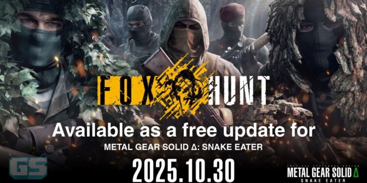 Metal Gear Solid Δ: Snake Eater “FOX HUNT” Tersedia Sekarang – Mod Online Multiplayer Alam Metal Gear!