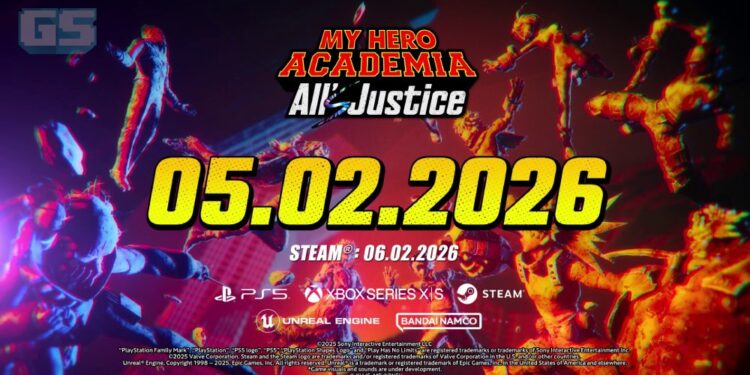 Tarikh Pelancaran My Hero Academia: All’s Justice Ditetapkan Pada Februari 2026