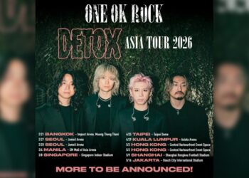 ONE OK ROCK Umumkan DETOX ASIA TOUR 2026, Akan Singgah Di Malaysia Sekali