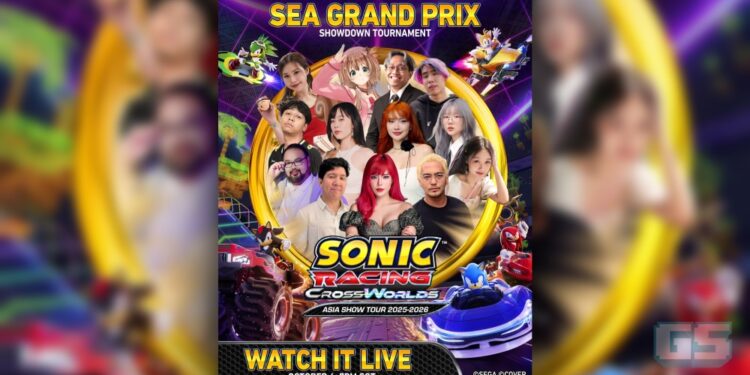 SEA Grand Prix Showdown – Afiq Chii & MasterRamen Berlumba Influencer Popular Asia Dalam Sonic Racing: CrossWorlds!