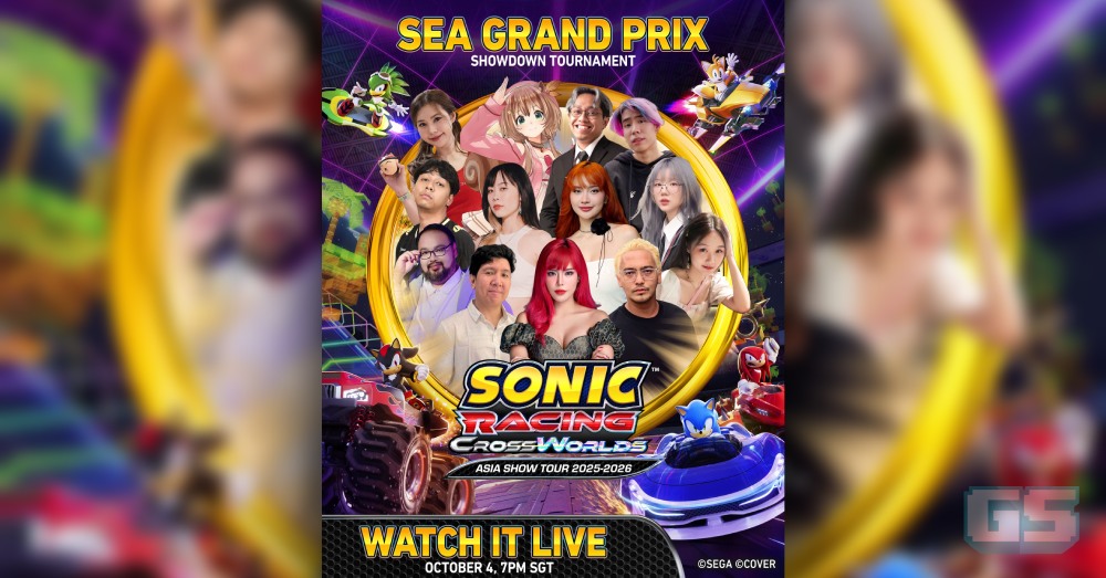 SEA Grand Prix Showdown – Afiq Chii & MasterRamen Berlumba Influencer Popular Asia Dalam Sonic Racing: CrossWorlds!