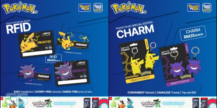 Touch ‘n Go Melancarkan Koleksi Pokémon Edisi Terhad Untuk Rakyat Malaysia