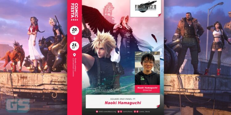 Pengarah Final Fantasy VII Remake, Naoki Hamaguchi, Bakal Meriahkan Comic Fiesta 2025!