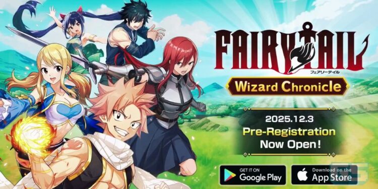 FAIRY TAIL Wizard Chronicle Akan Hadir 3 Disember, Pra-Daftar Sekarang Untuk Ganjaran Hebat!